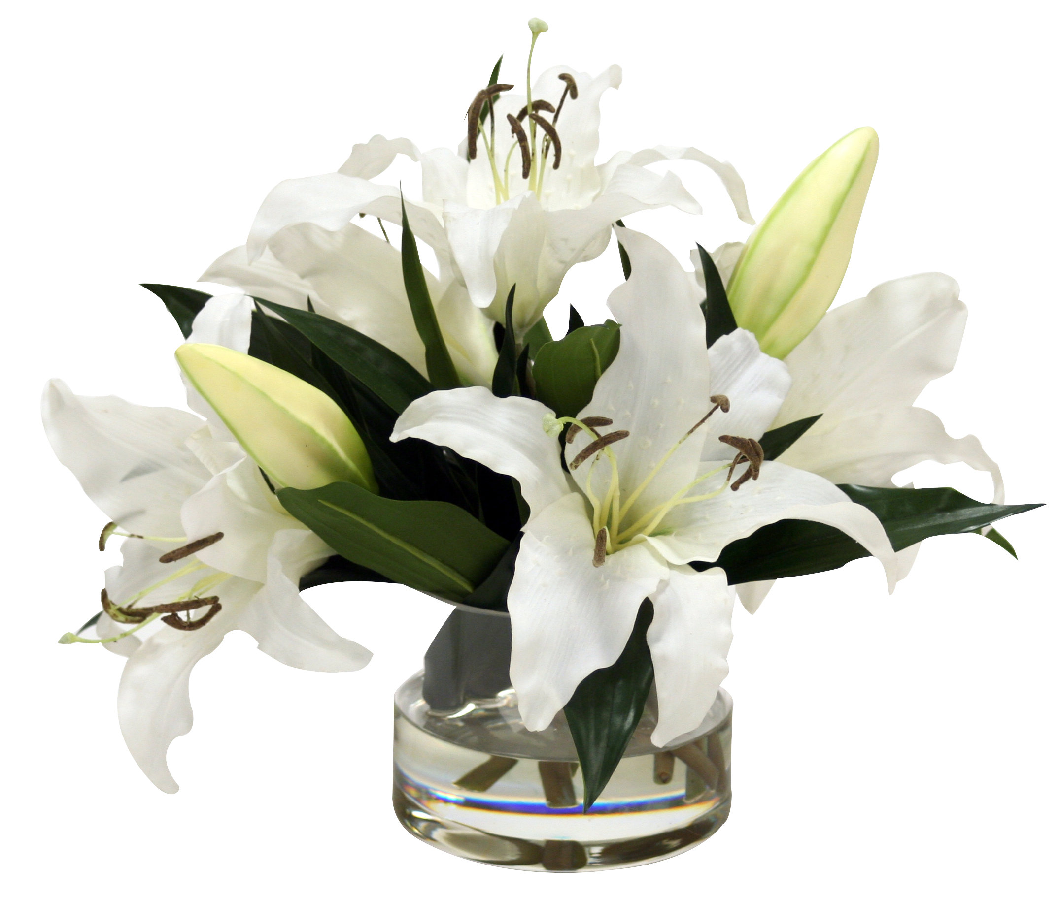 Casablanca_lilium様 リクエスト 3点 まとめ商品 Casablanca Lilies***Naturally Scented***by Art Le Fleur Flowers